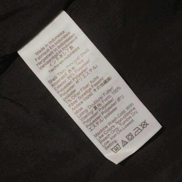 J. Crew Black with White Polka-Dot Sleeveless Blouse Women’s Medium - Picture 11 of 11